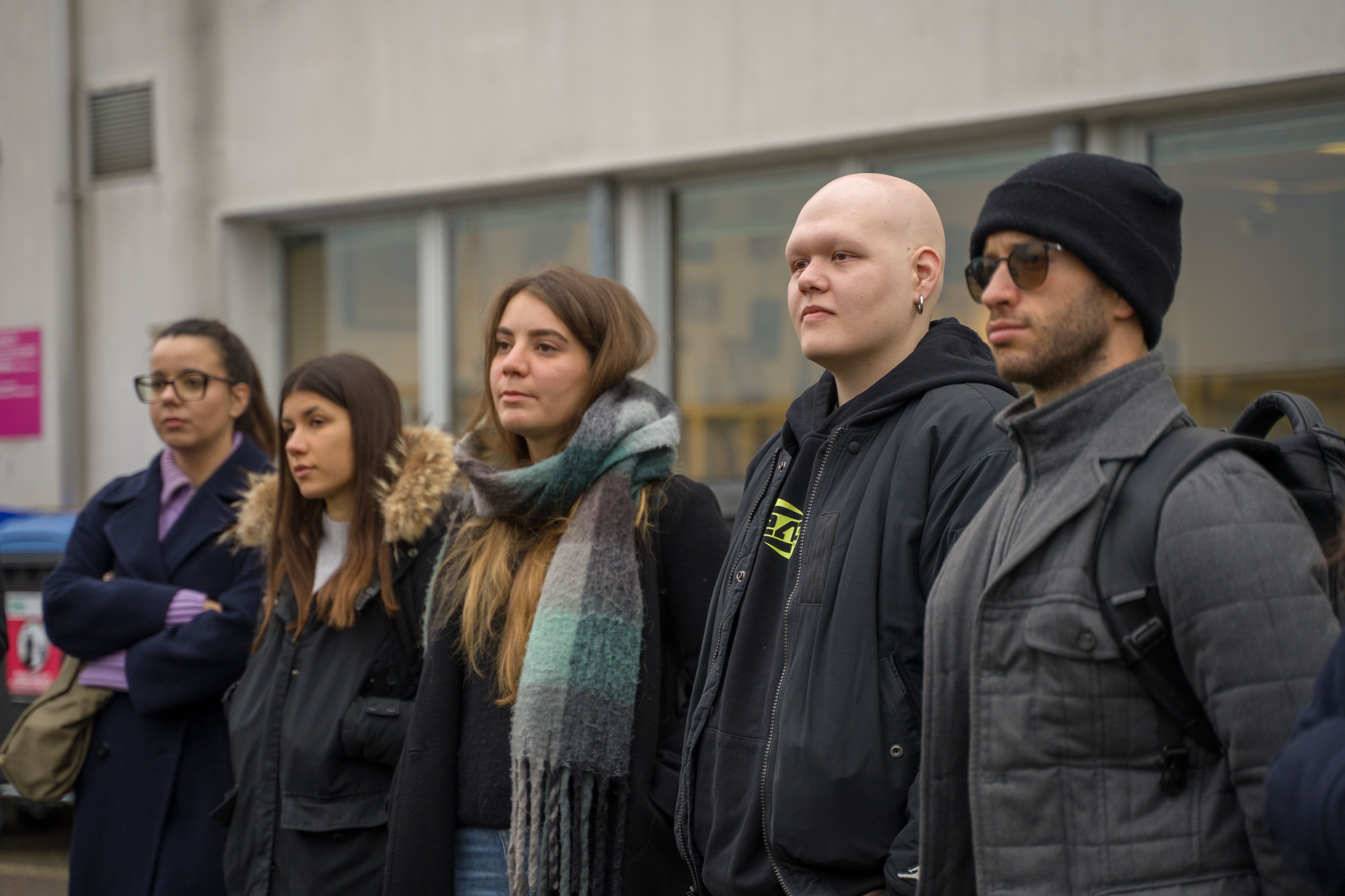 Partecipanti durante la visita aziendale