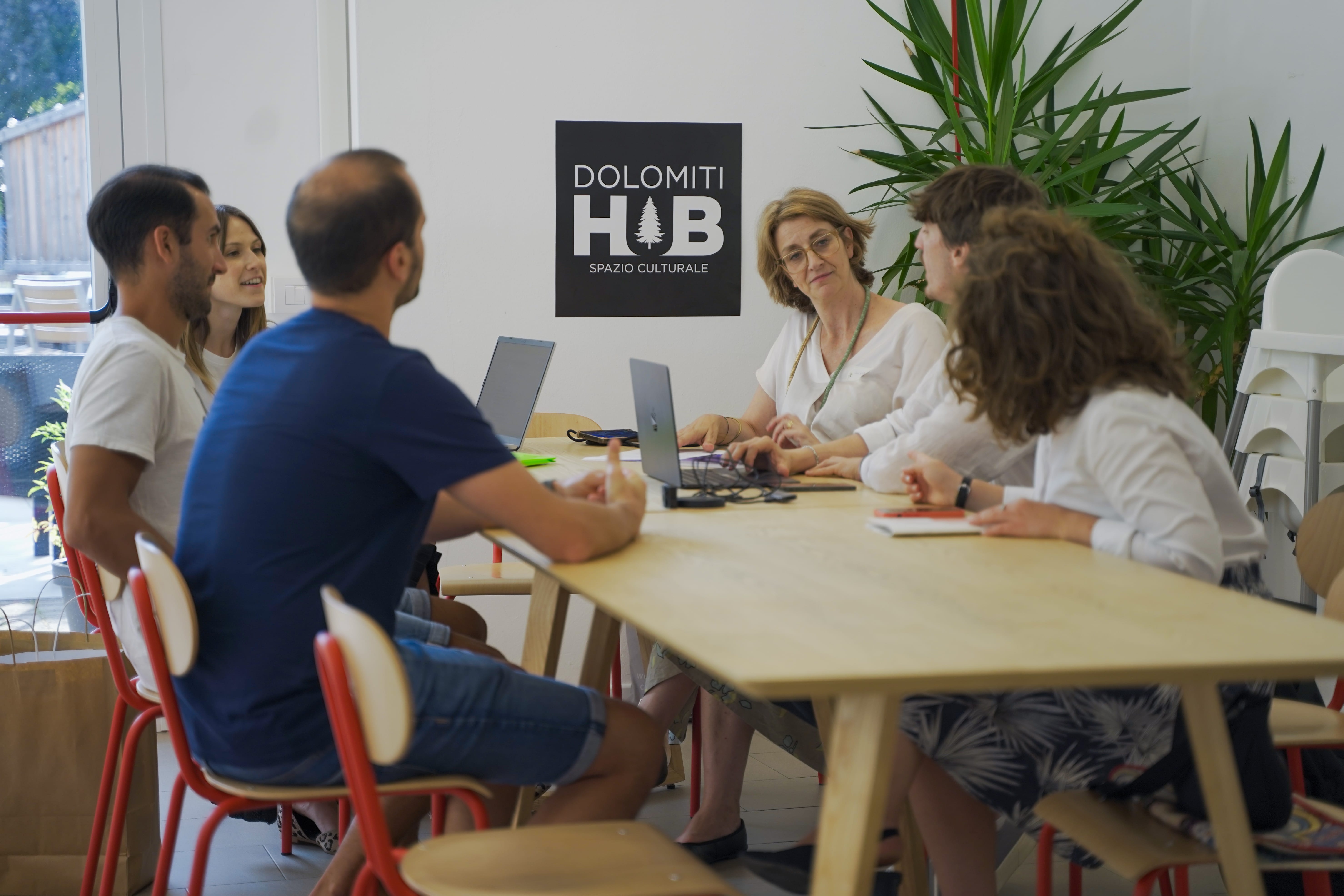 Attività di gruppo durante una visita di studio